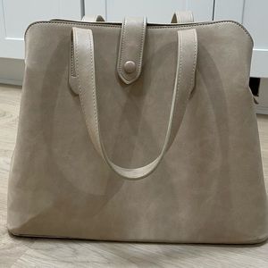 FAWN x Mandi Nelson Satchel Diaper Bag - Taupe
